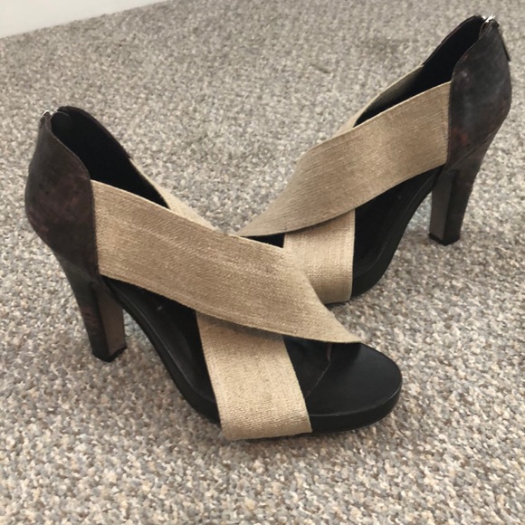 Donald J. Pliner Shoes - Donald J Pliner Criss Cross Heeled Sandals